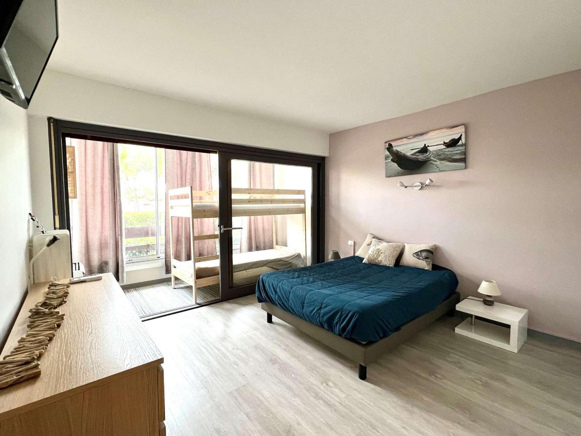 3 Pieces Climatise Avec Terrasse, Parking Prive, A 100M De La Plage, 7 Couchages - Fr-1-307-148 르그로뒤후아 외부 사진