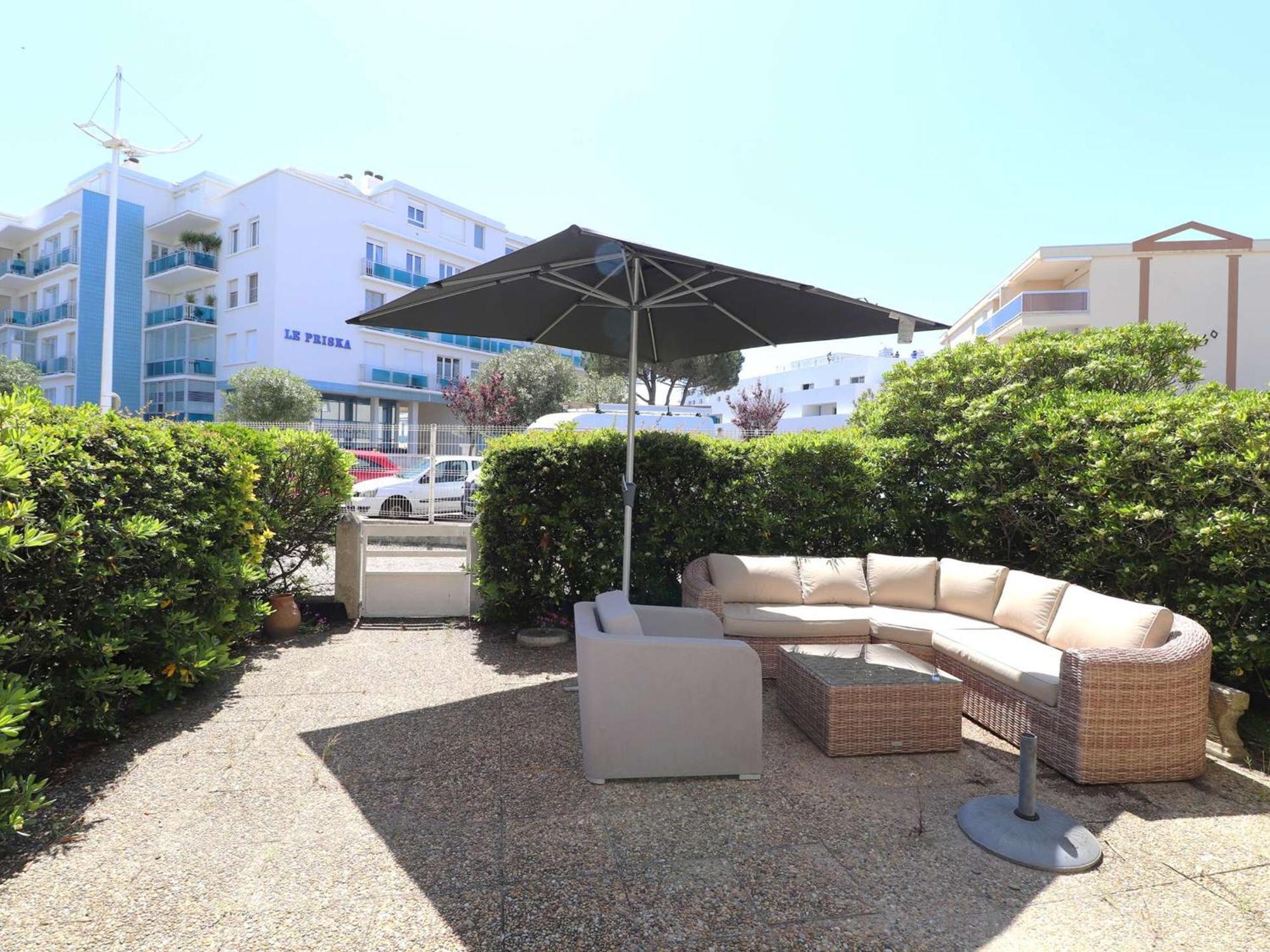3 Pieces Climatise Avec Terrasse, Parking Prive, A 100M De La Plage, 7 Couchages - Fr-1-307-148 르그로뒤후아 외부 사진